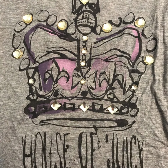 Juicy Couture Long Sleeve Low Back Shirt Top Small - Picture 1 of 4